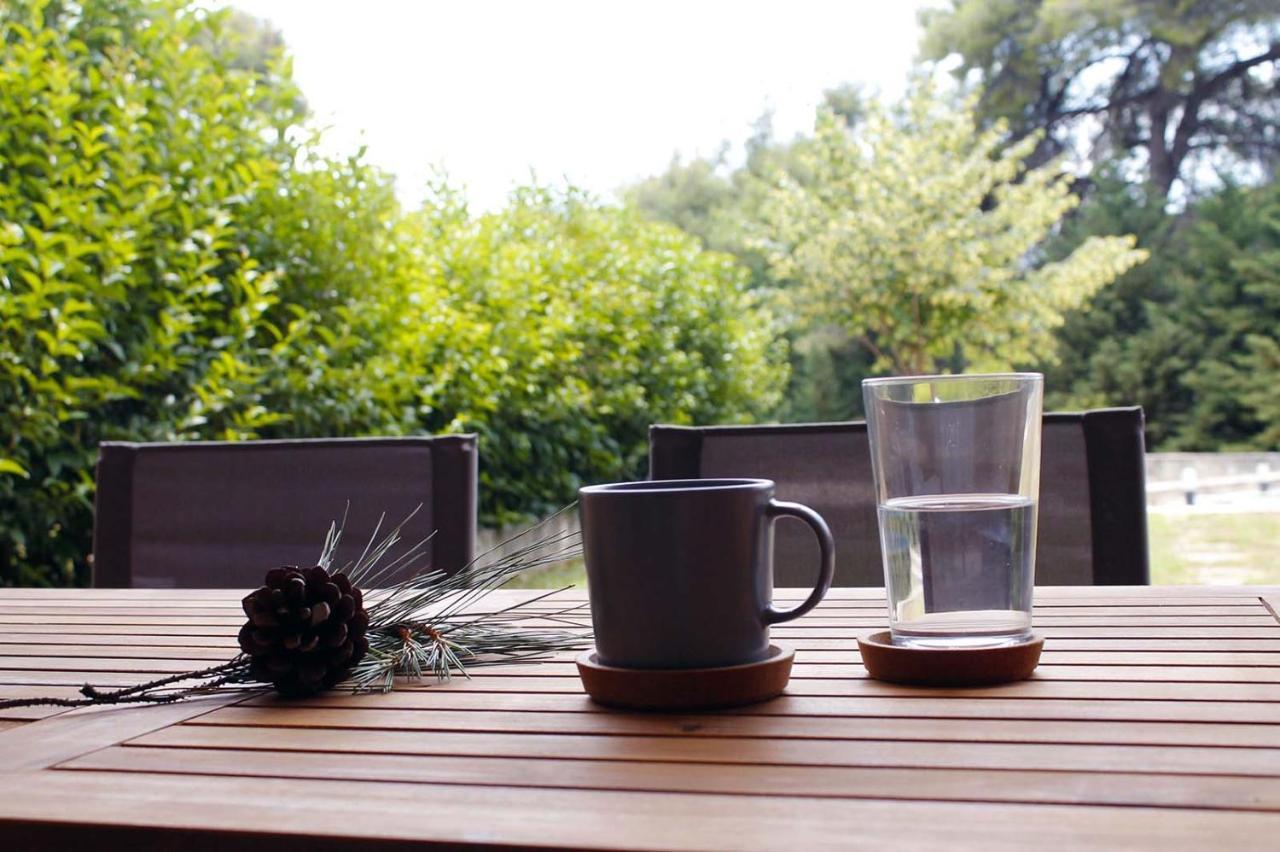4 Bedroom Villa With Pool And Garden Néa Fókaia エクステリア 写真